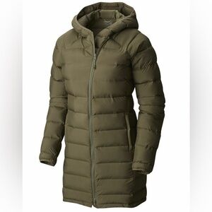 Mountain Hardware Thermacity Parka Green Puffer Coat